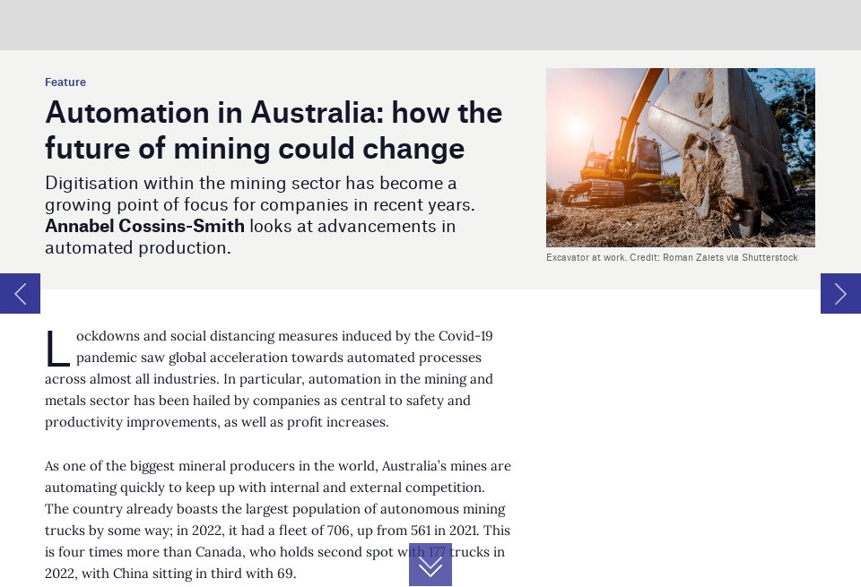 Automation In Australia: How The Future Of Mining Could Change - Mine ...