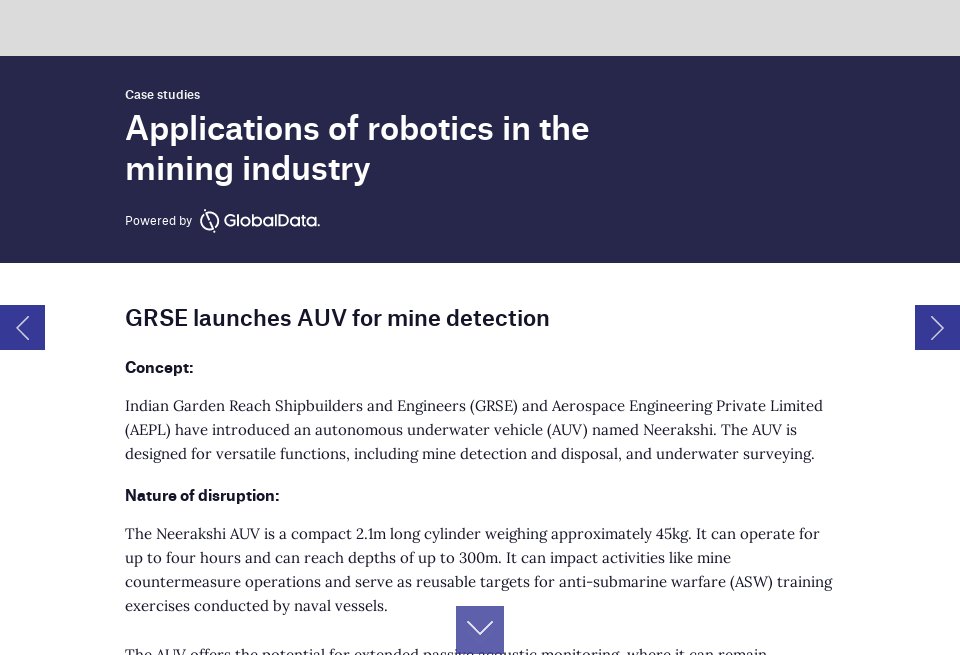 Case Studies: Robotics In The Mining Industry - Mine Australia | Issue ...