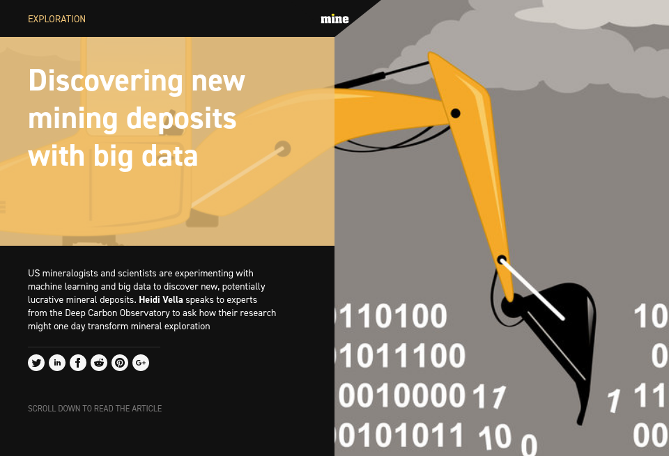 machine learning mineral exploration